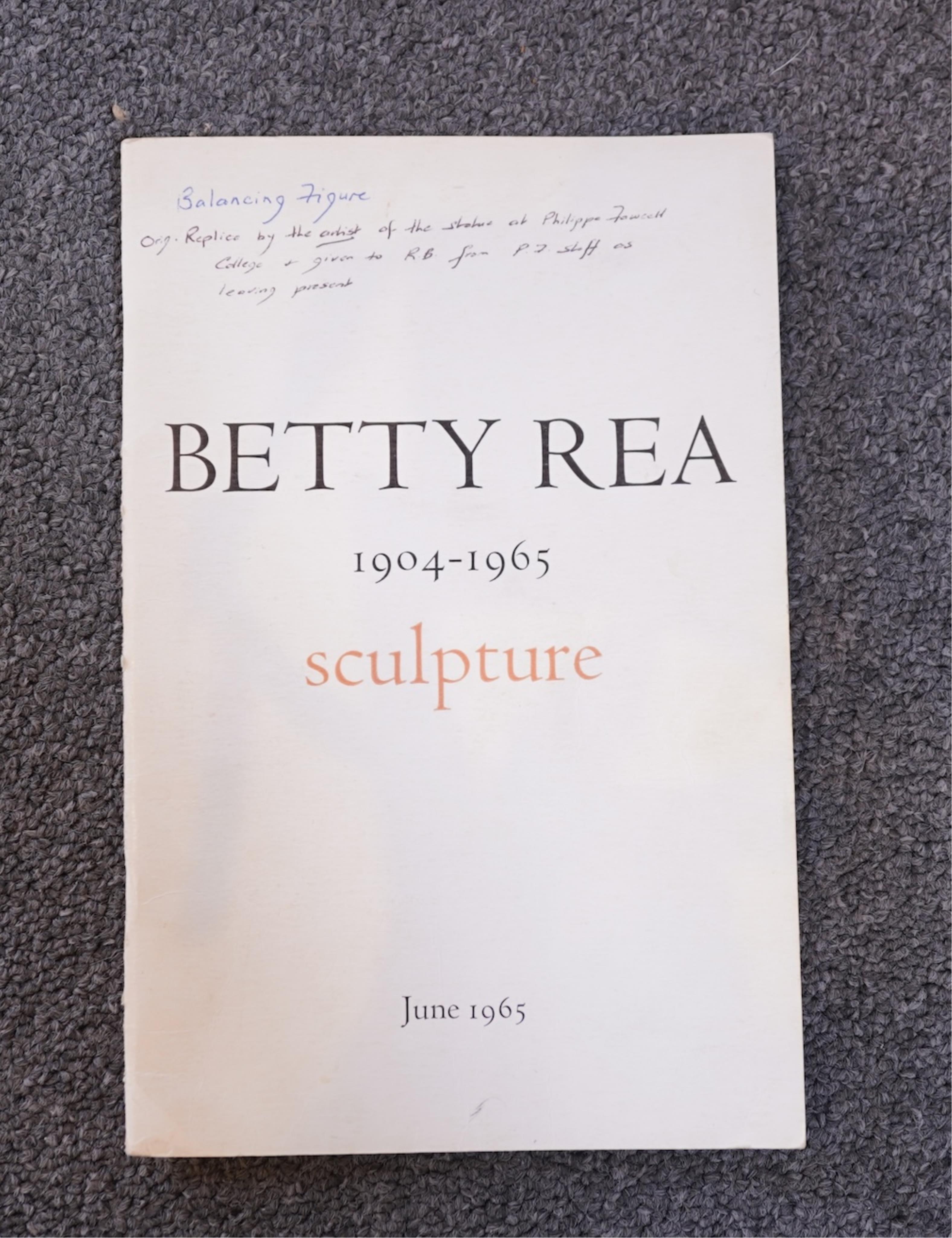 Betty Rea, (1904-1965), 'Balancing Figure' or 'The Balancer'